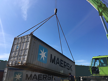 Dự án vận chuyển Container thiết bị cáp treo đi Hòn Thơm